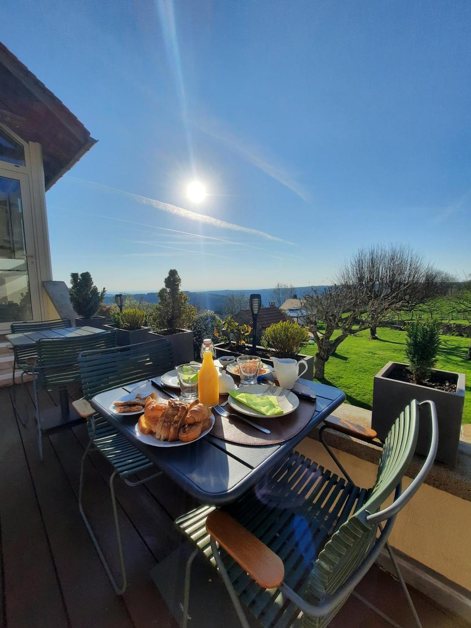 Bed and Breakfast Au Dela Des Vignes Baubigny Exterior foto