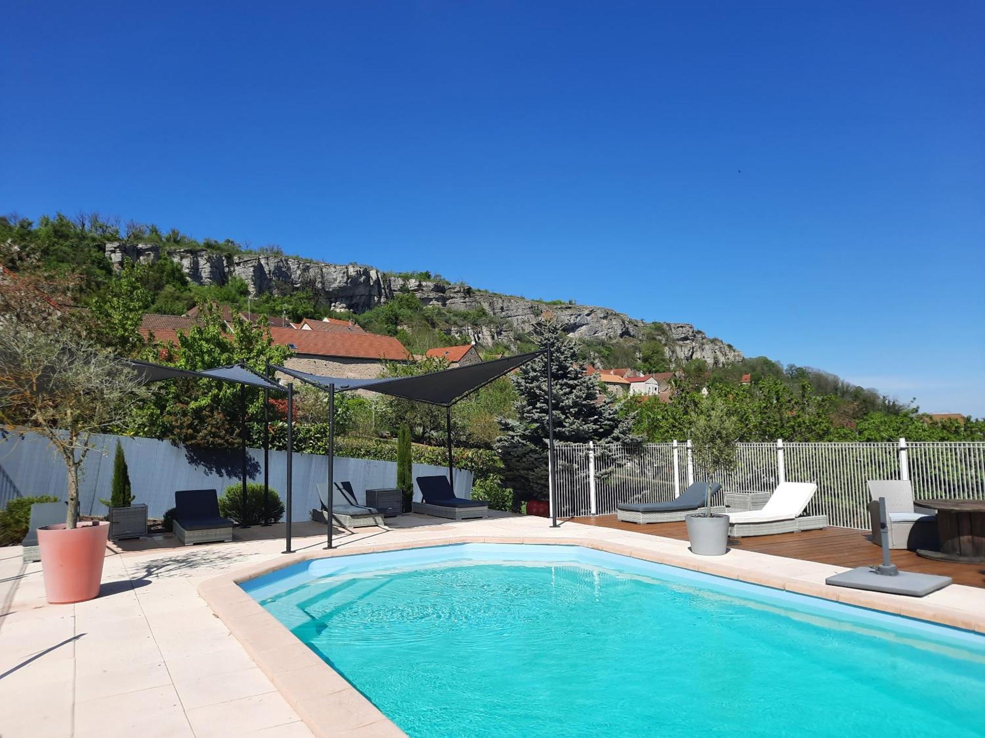 Bed and Breakfast Au Dela Des Vignes Baubigny Exterior foto