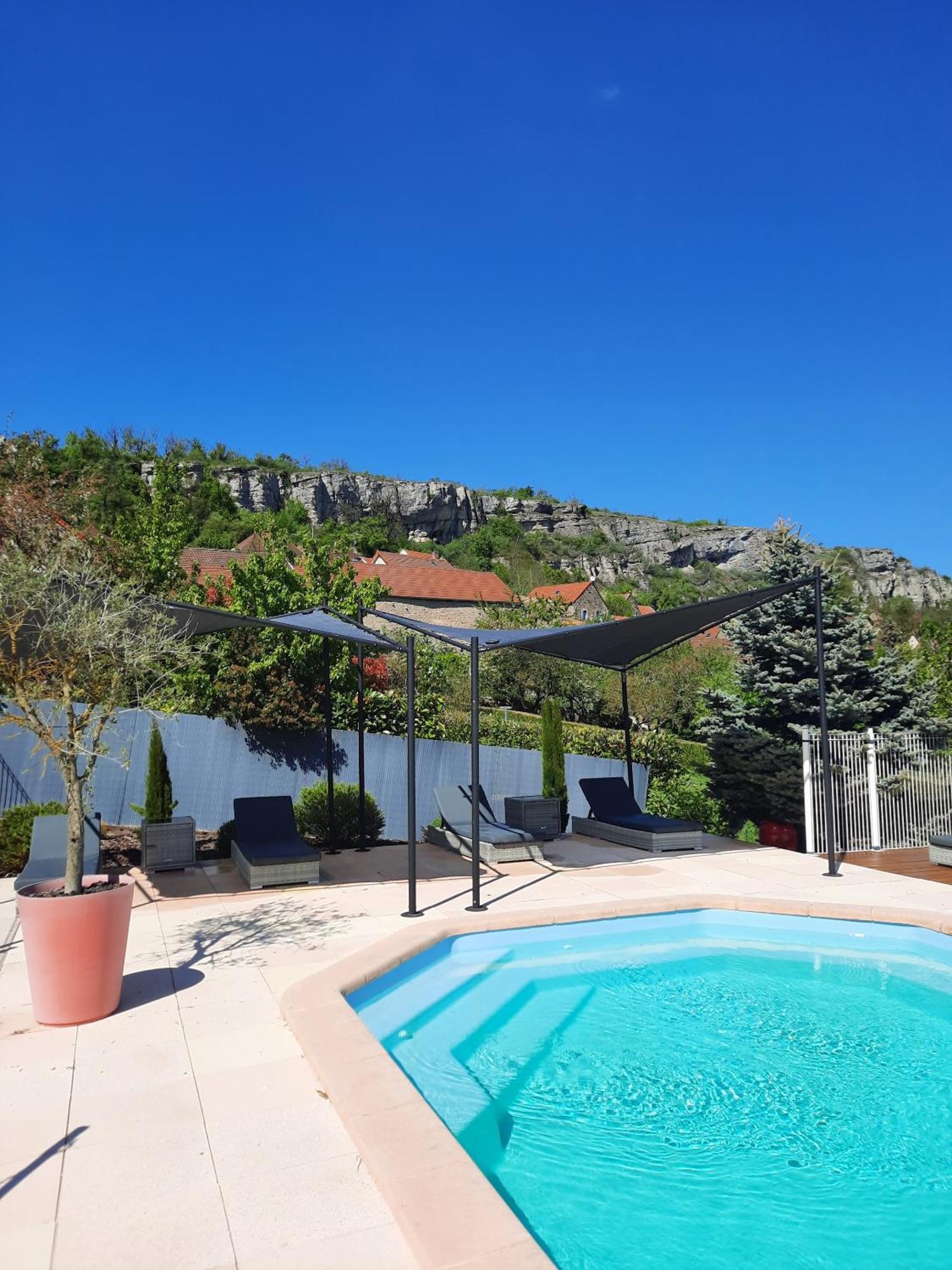 Bed and Breakfast Au Dela Des Vignes Baubigny Exterior foto